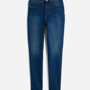 Madewell Curvy 10" High-Rise Skinny Jeans in Alabara Wash